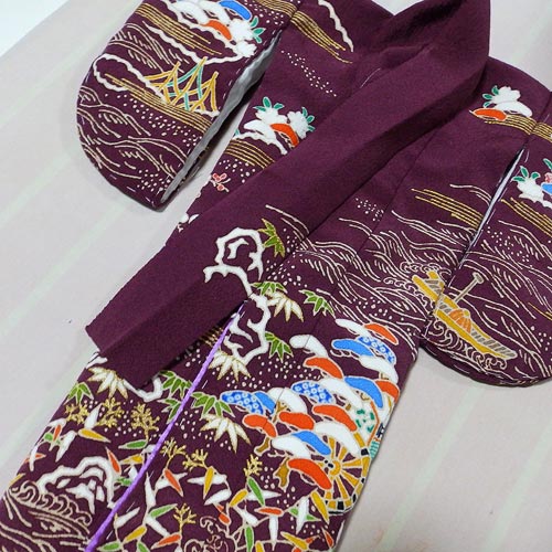 襟が付いた画像