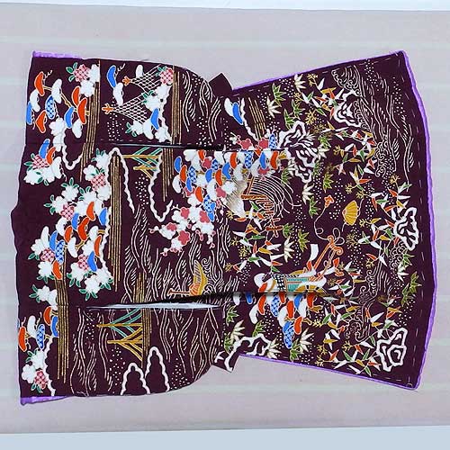 裾ふき部分の仕付け画像