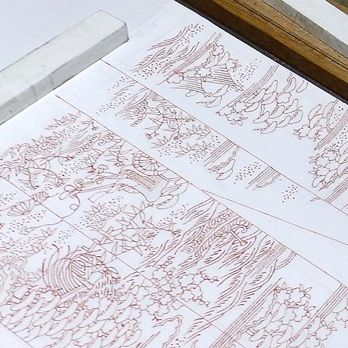 赤糊糸目終わり