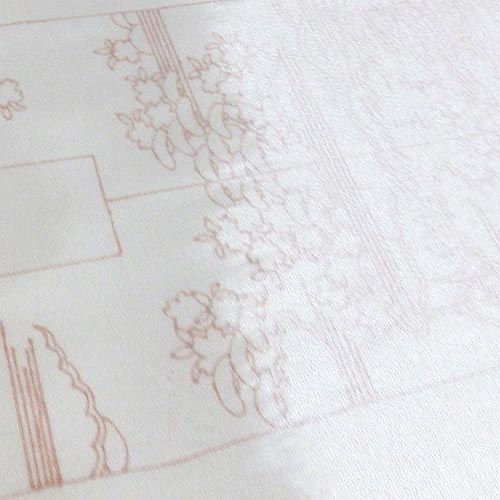 地入れをしている